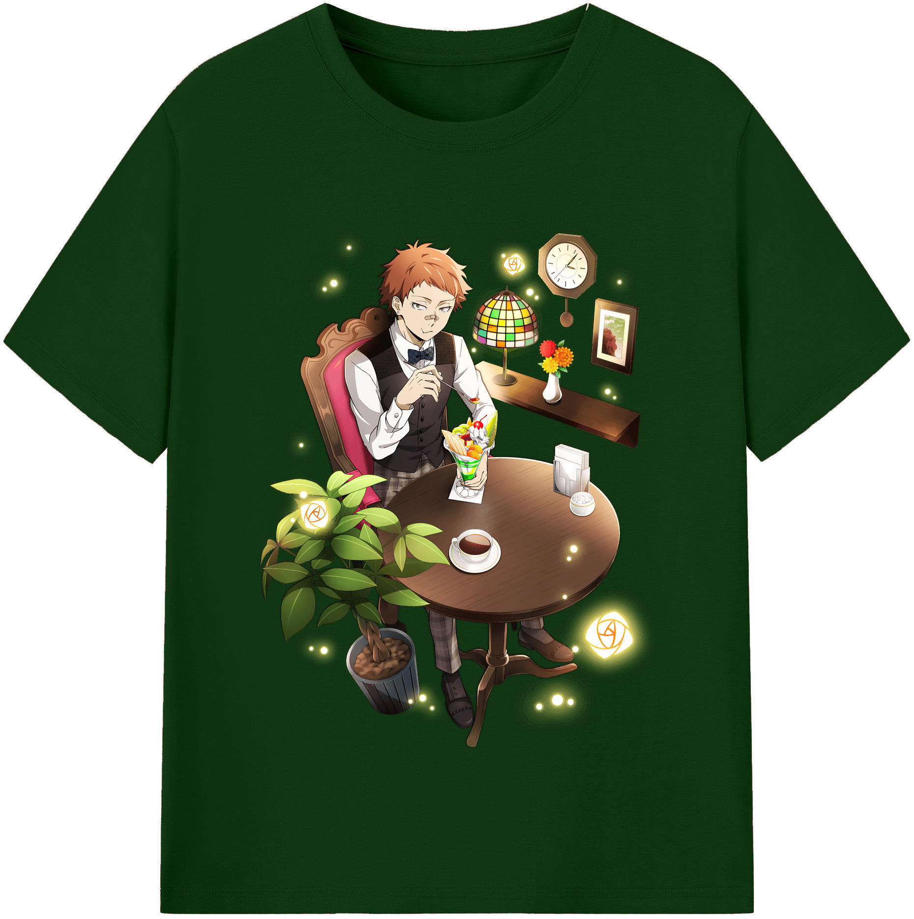 （画像用） 文豪ストレイドッグス Bungo Stray Dogs 綿100％半袖Tシャツ（フロントプリント）